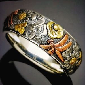 Women's Vintage 18K Rose Gold Ring